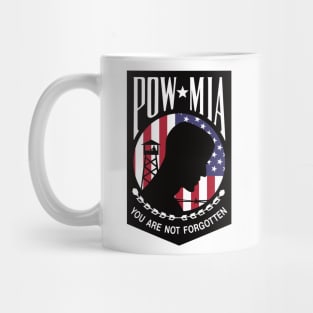 Pow Mia Flag USA prisoner of war you are not forgotten Mug